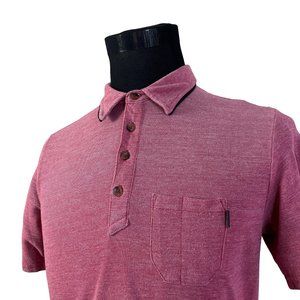 Oakley | Men's Red heather Short Sleeve Polo Shirt Size Small